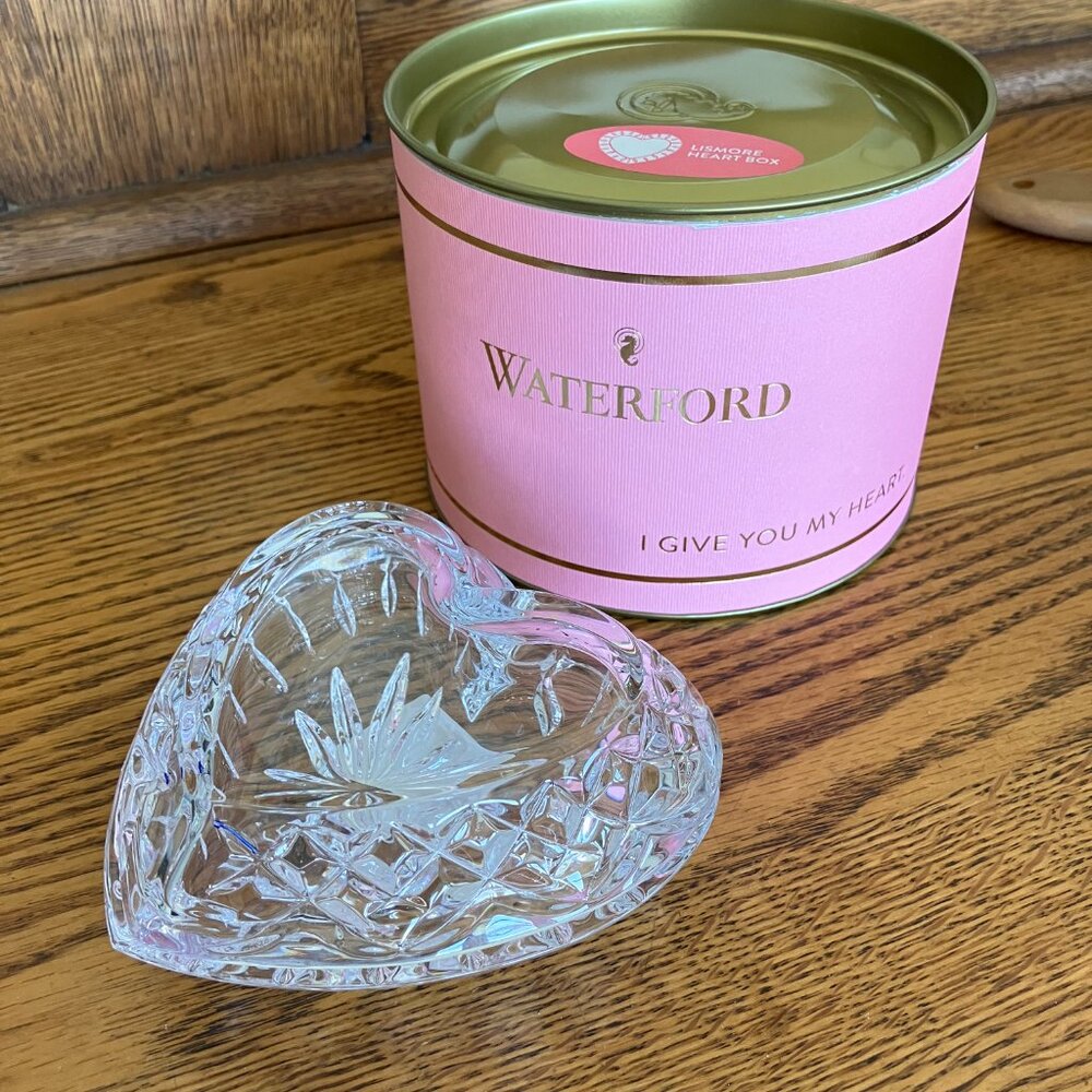 Elegant Waterford Giftology Heart Box